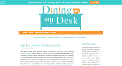 Desktop Screenshot of diningatmydesk.com